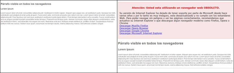 Hacks para internet explorer