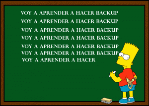 Backup Voy a aprender a hacer Backup