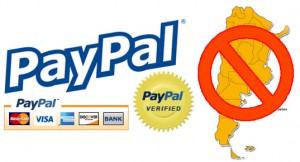 paypal no se puede operar en argentina