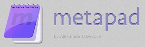 Metapad es el nuevo bloc de notas