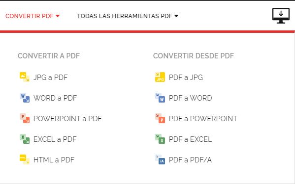 convertir archivos pdf