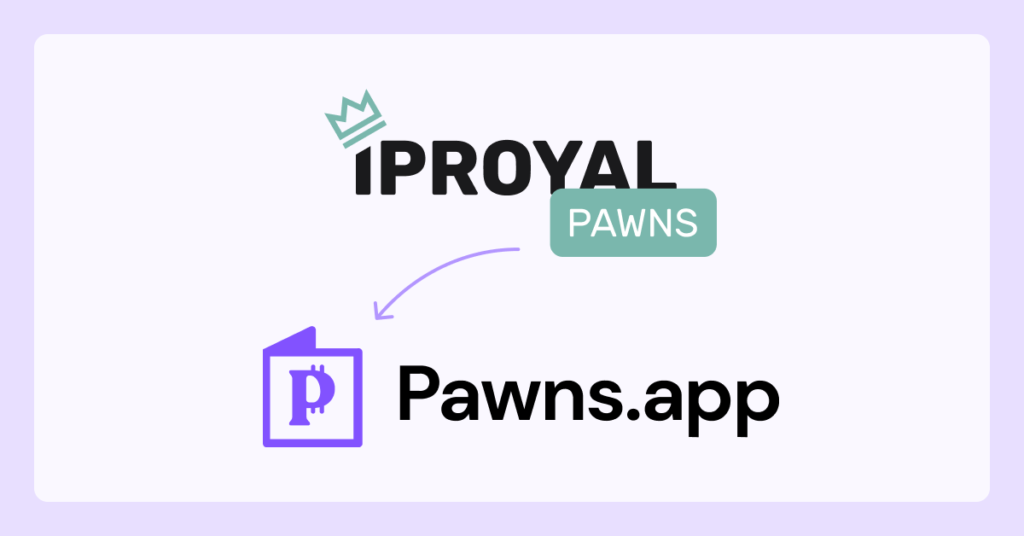 IPRoyal Pawns cambia de nombre por Pawns.app