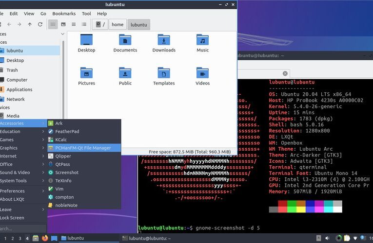 Revivir una vieja notebook con Lubuntu