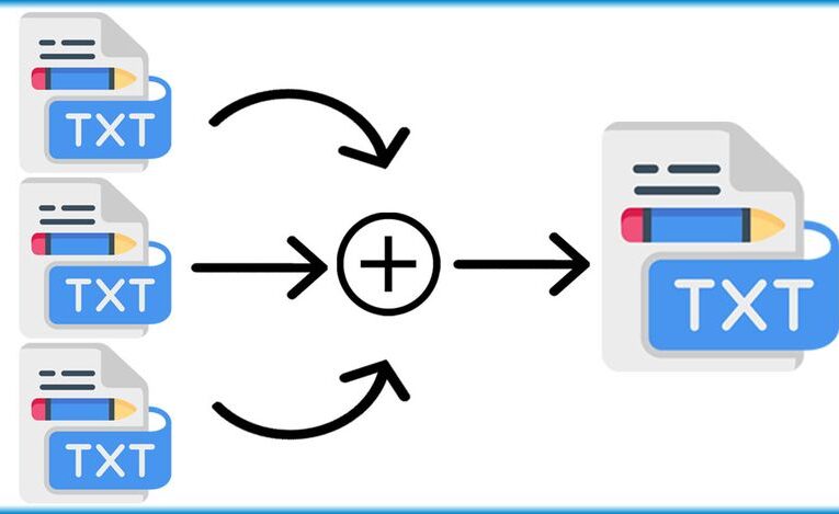 Como unir varios TXT en uno solo